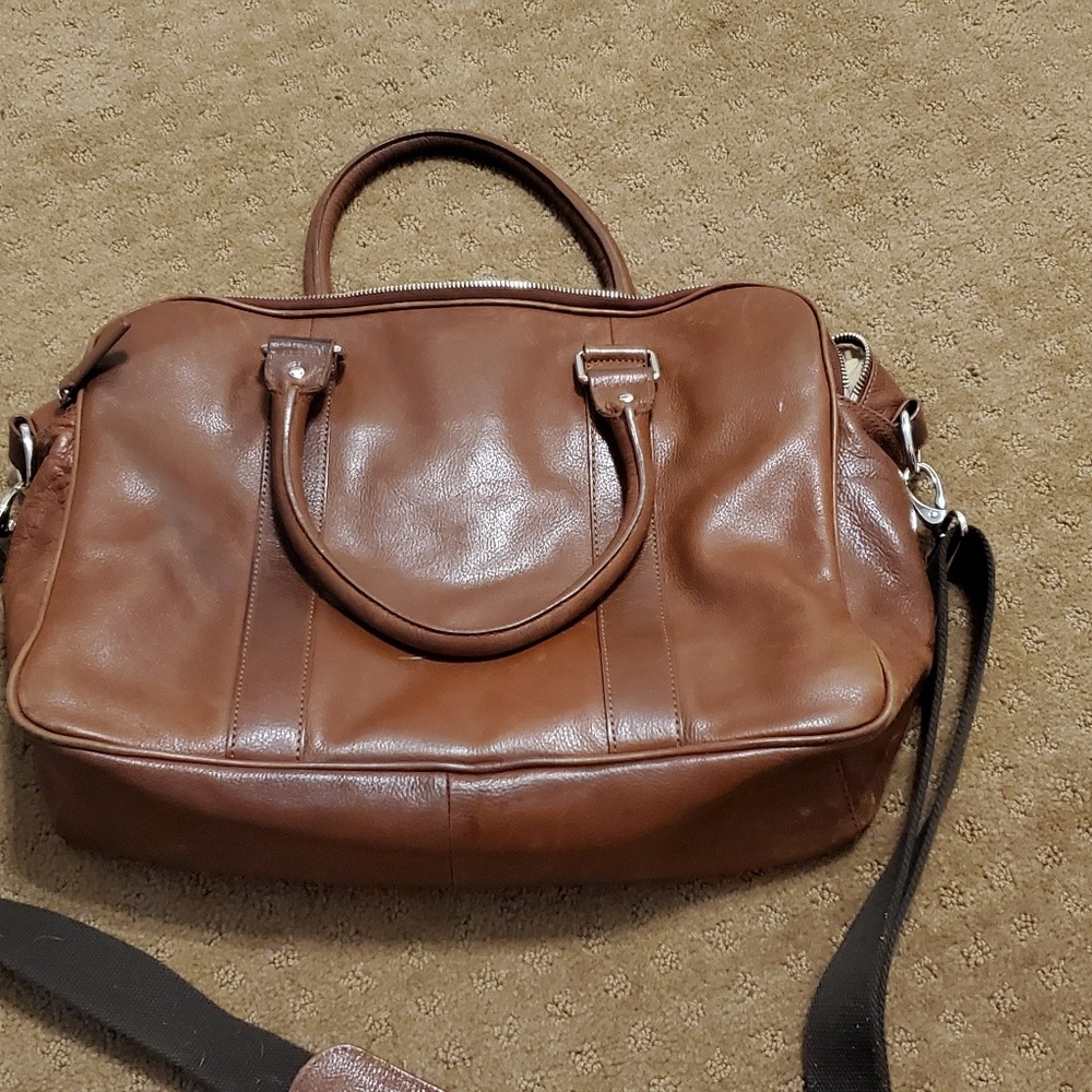 Cole Haan Leather Computer Bag